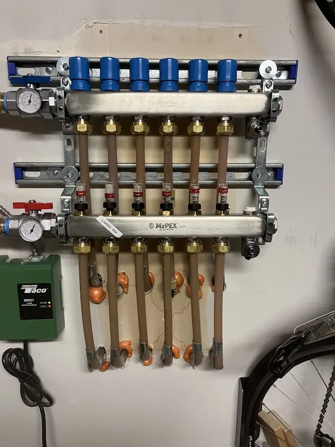 Plumber performing Leak Detection at a residential property in Rainbow Lakes Estates